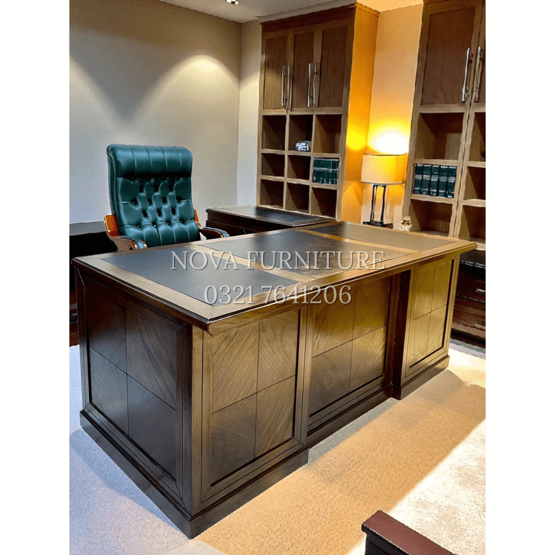 Monarch 4 Monarch executive L shape office table