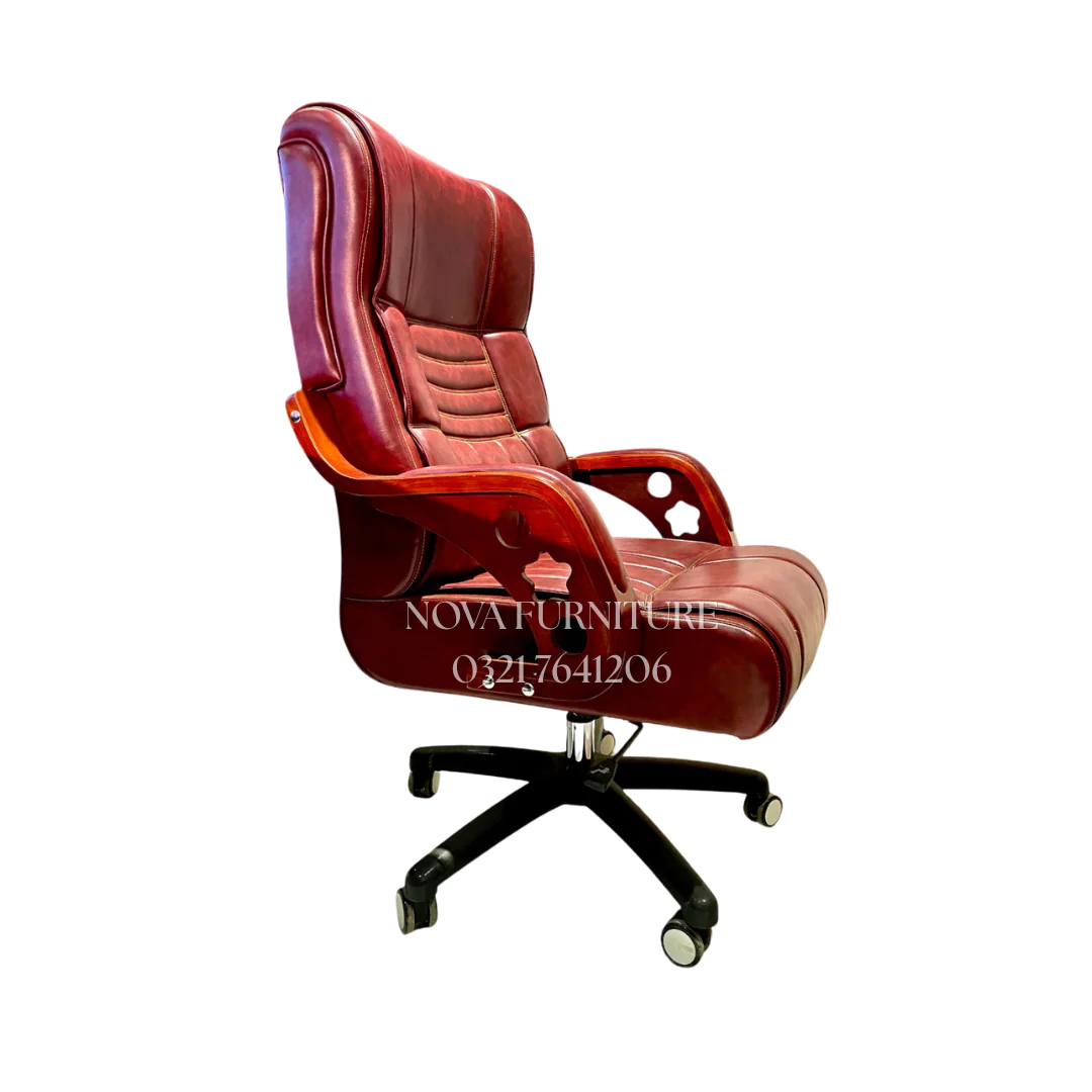 Mode 2 Mode Red Leather executive chair