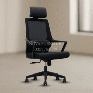 Matrix black high back revolving executive office chair