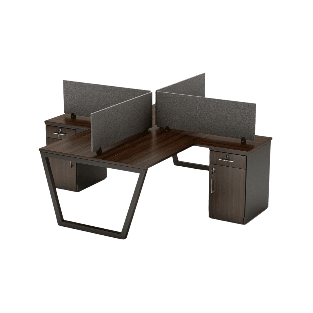 Nexa 4-Person Workstation 1 Nexa 4-Person Workstation