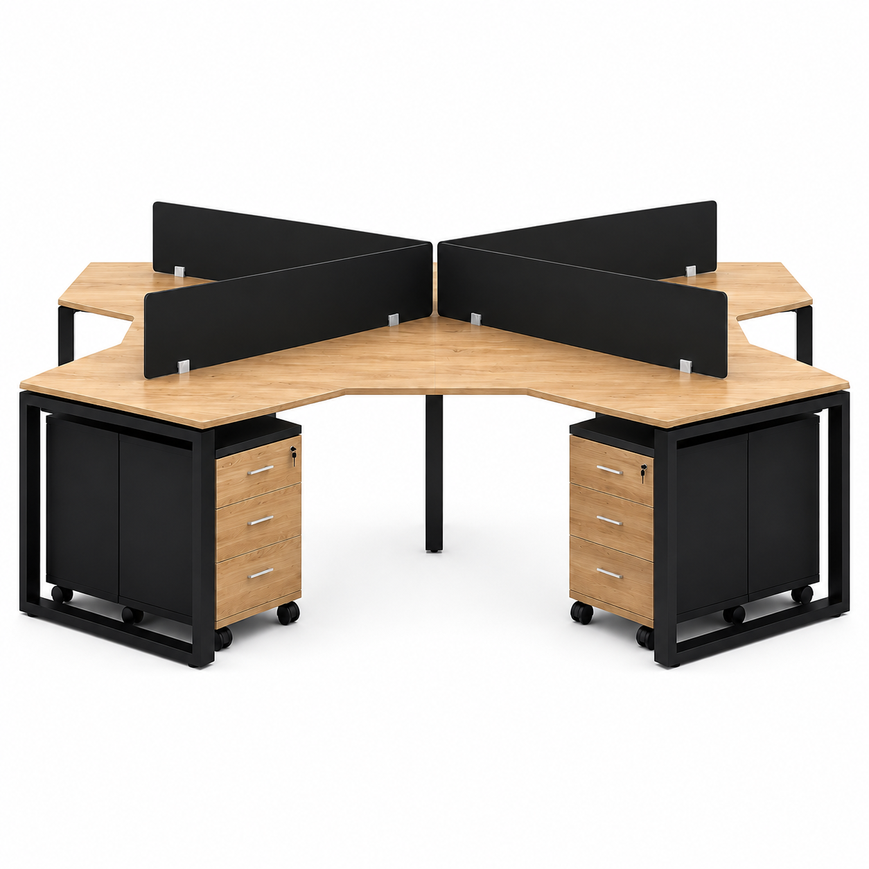 Synergy 4 Person Workstation 1 Synergy 4 Person Workstation