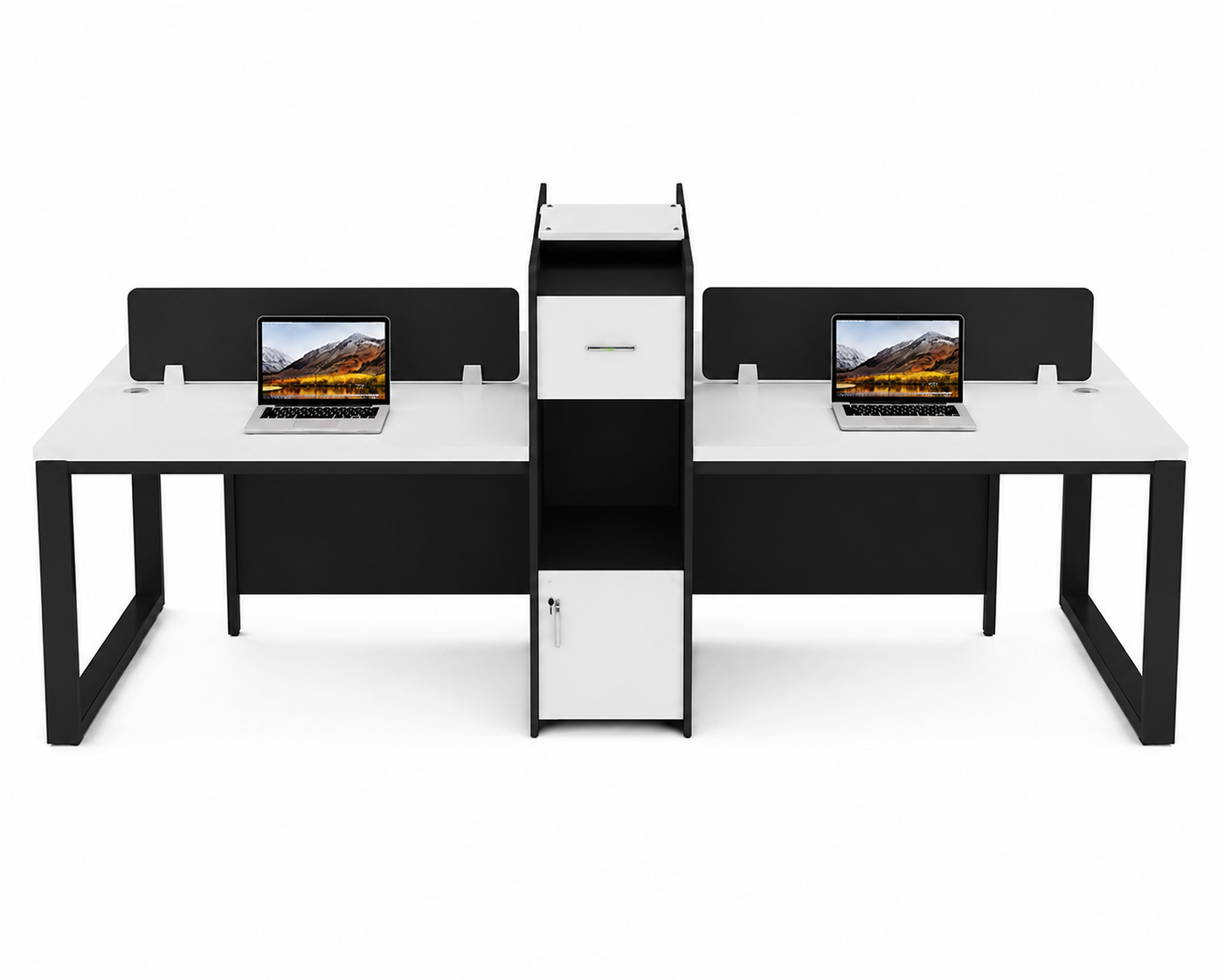 Quadra 4-Person Workstation 2 Quadra 4-Person Workstation - Image 2