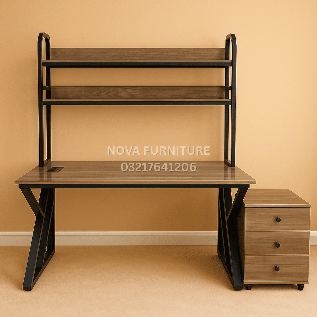 Squad 2 Study table made in High Gloss UV melamine