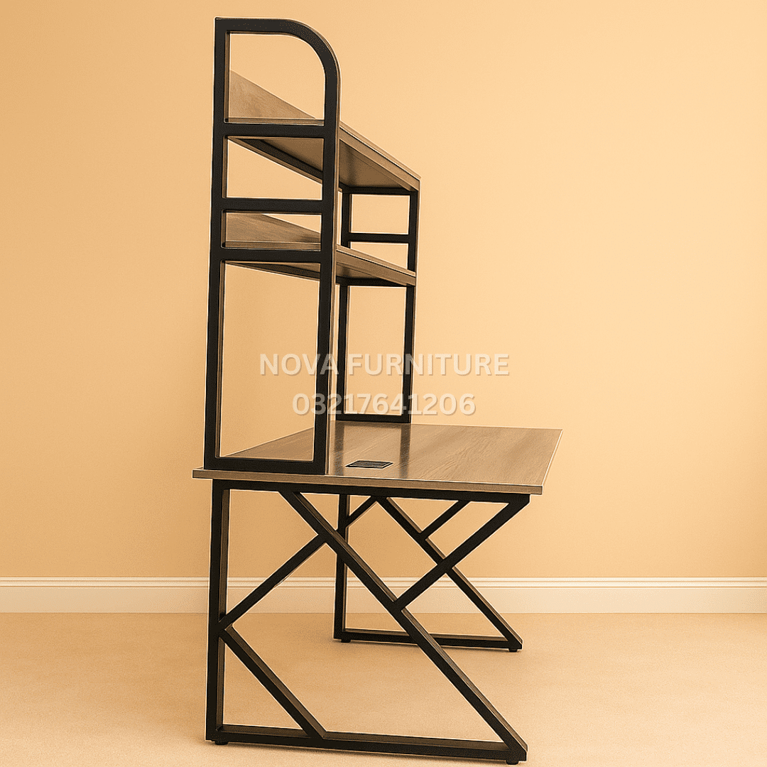 Squad 3 Study table made in High Gloss UV melamine