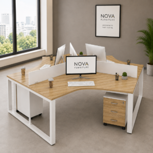 Atlas 3-Person Workstation