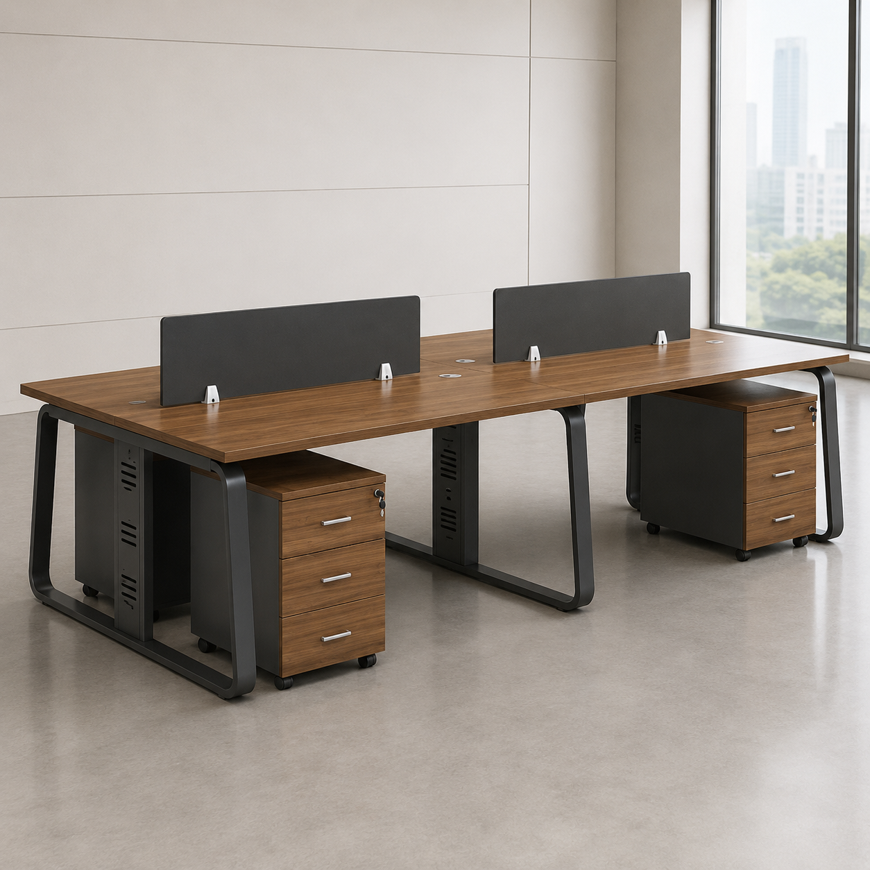 Axion 4-Person Workstation 1 Axion 4-Person Workstation