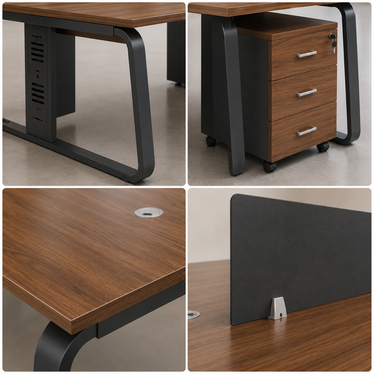Axion 4-Person Workstation 2 Axion 4-Person Workstation - Image 2