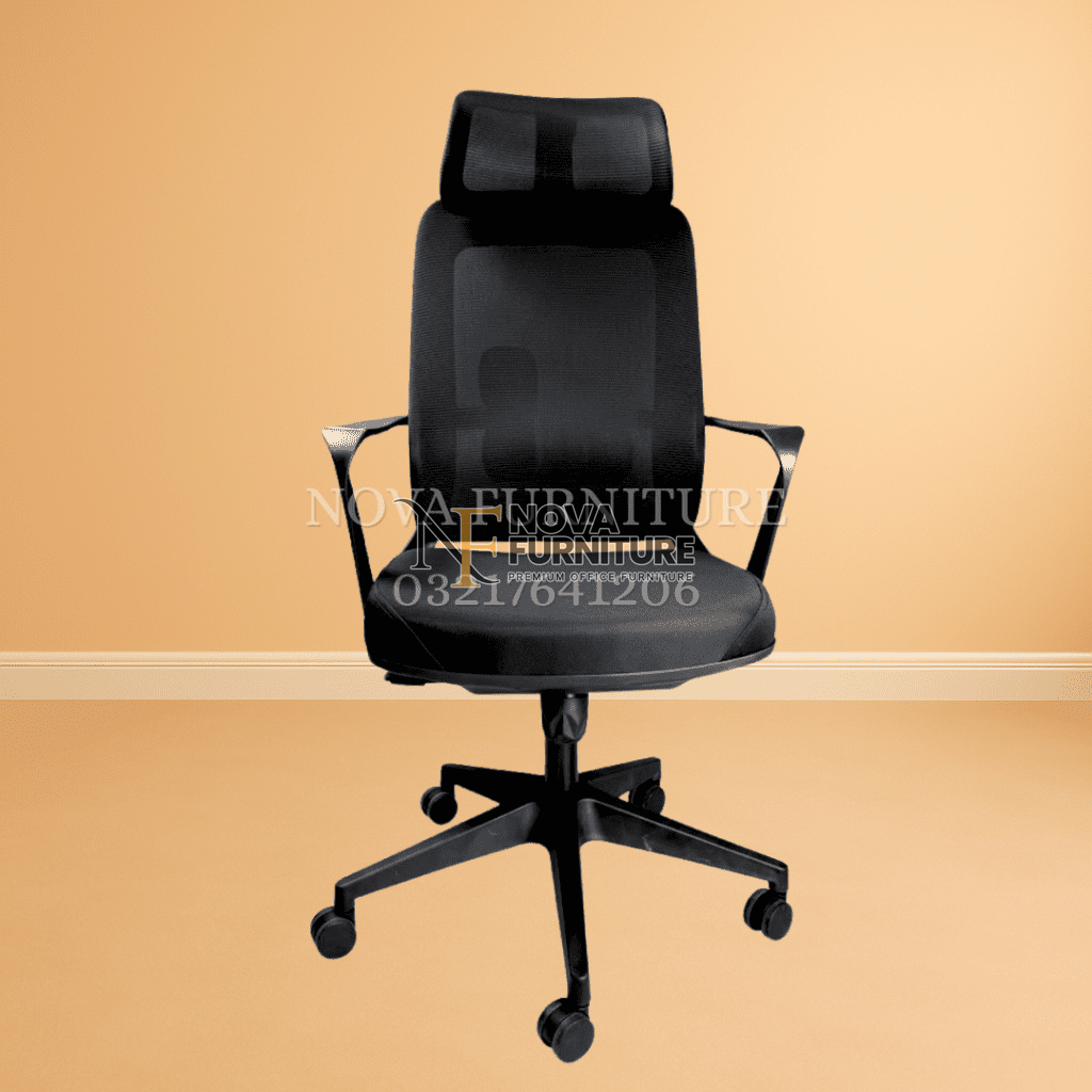 Executive Office Chairs 4 Marvel executive high back mesh fabric revolving office chair with adjustable headrest