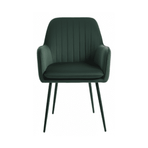 Malato green velvet cafe chair