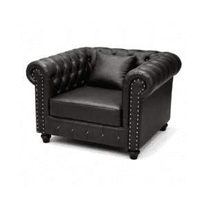 Single Seater Faux Leather Sofa