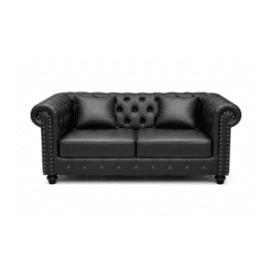 2 Seater Faux Leather Sofa