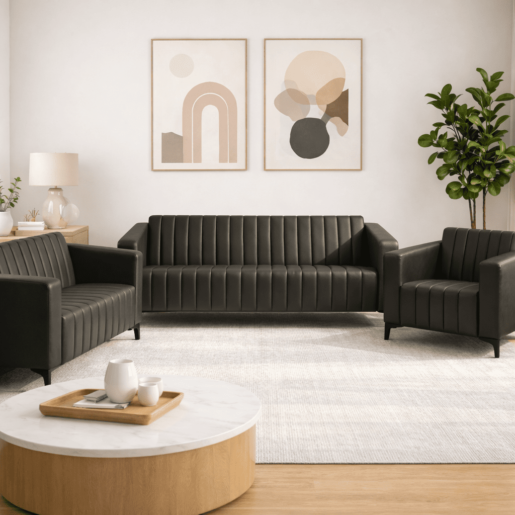 Guzel 6 Seater Sofa Set 1 6 Seater Faux Leather Sofa