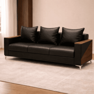 Morph 3 Seater Faux Leather Sofa