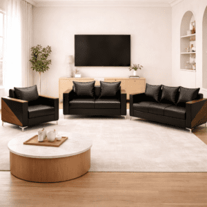 Morph 6 Seater Faux Leather Sofa