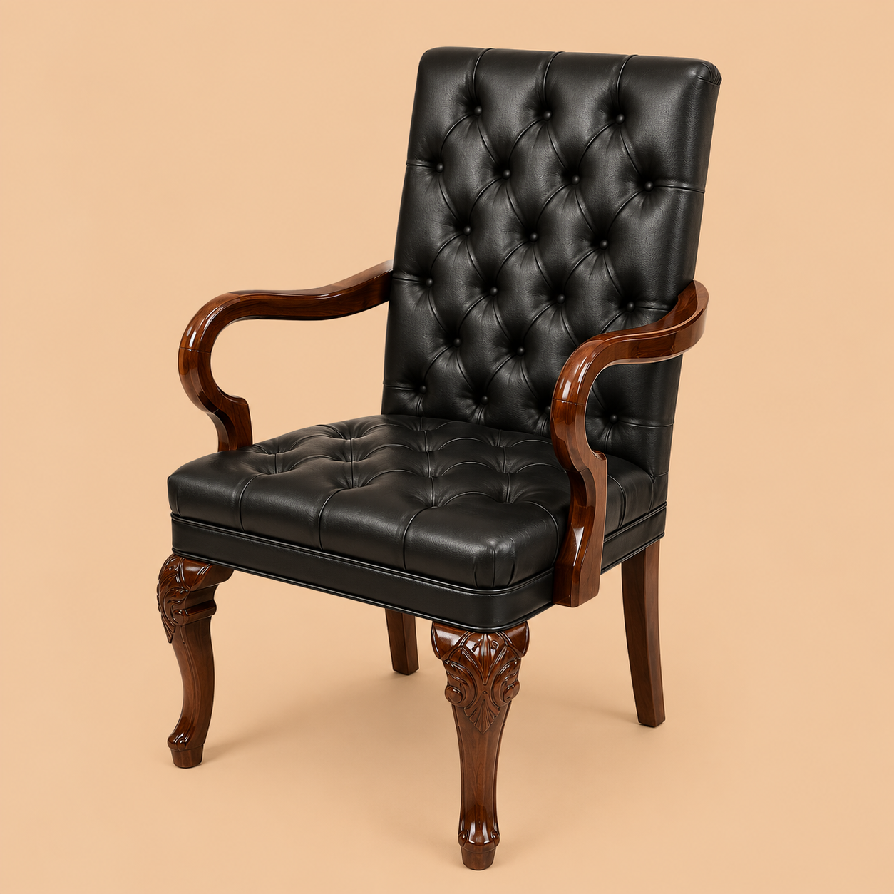 Victoria (Black - Button) - Image 2