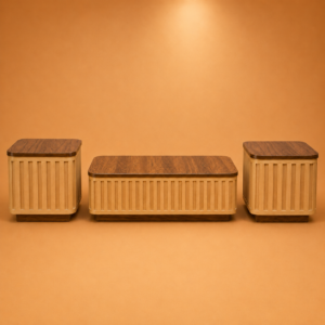 Pristine Center & Side Table